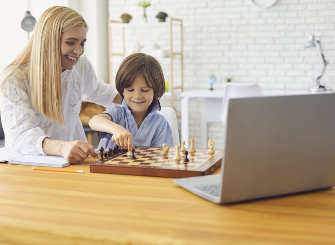 Online chess courses for children at Chess4Kids